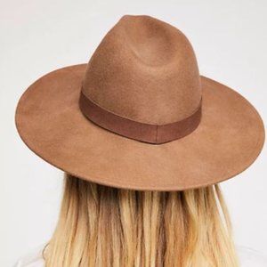 Free People Beaumont Suede Band Felt Hat